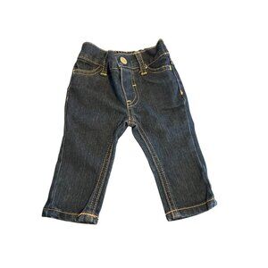 Y2K Rocawear Classic Baby Infant Denim Jeans Embroidered Back Pocket Size 0/3 M